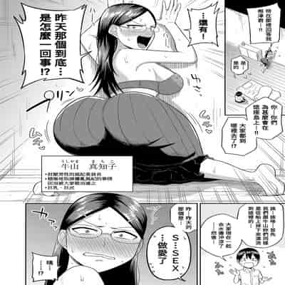 [Makosho] Mujintou de, SEX ni Kyoumishinshin na Dosukebe Inkya Joshi-tachi to Harem Life Chuuhen (COMIC Shingeki 2023-10) [Chinese] [Banana手工漢化] [Digital]