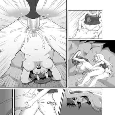 [聖華快楽書店 (エルトリア、水瀬揺光)] 驅魔師墮落污染～因扶她而墮落的驅魔巫女淫亂雌鬼化～