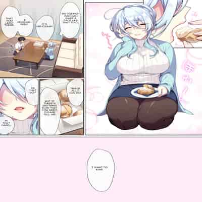 [Puu no Puupuupuu (Puuzaki Puuna)] Hitozukiai ga Nigate na Miboujin no Yukionna-san to Noroi no Yubiwa [English]