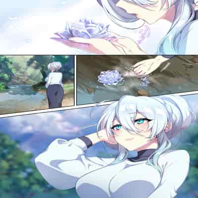 [Puu no Puupuupuu (Puuzaki Puuna)] Hitozukiai ga Nigate na Miboujin no Yukionna-san to Noroi no Yubiwa 2