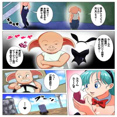 [Q同人] スケベな豚のエッチな策略 (ドラゴンボール)