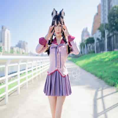 [HaneAme雨波] Bakemonogatari HaneKawa Tsubasa 化物語 羽川翼