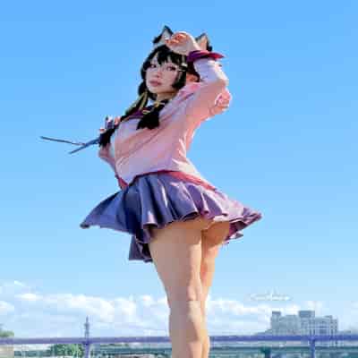 [HaneAme雨波] Bakemonogatari HaneKawa Tsubasa 化物語 羽川翼
